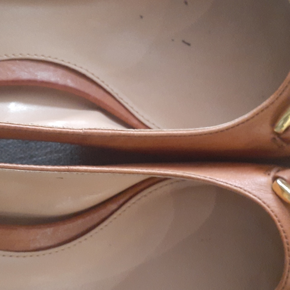 Lauren ralph Lauren tan leather pumps shoe size 10B - Picture 7 of 16